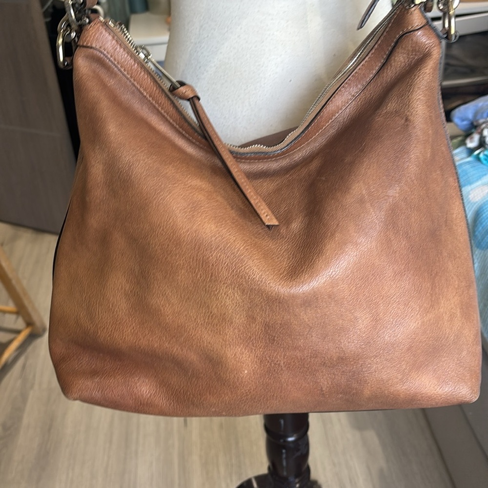 Gucci Tan Leather Hobo Bag - Picture 3 of 16